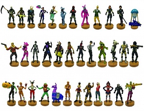 Штампики из серии Fortnite 7,5 см, 36 видов (Simba, FOR5010) (ассортимент)